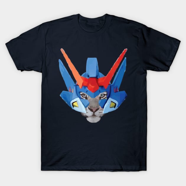 Gundam Aquarius Tigris T-Shirt by Bajingseng